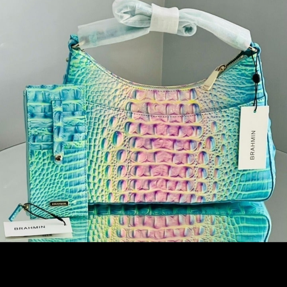 NWT Brahmin Cotton Candy HANDBAG ONLY - Picture 2 of 7